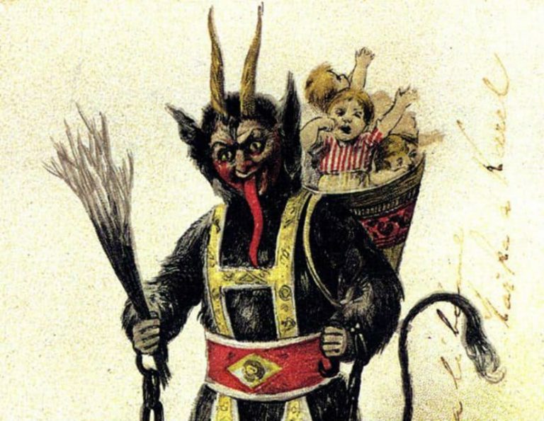 krampus bobblehead